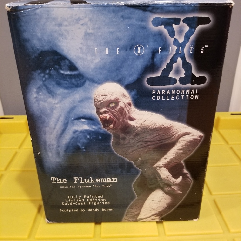 The X Files The Flukeman cold-cast figurine